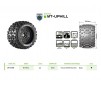 MT-UPHILL REMOVABLE HEX 17mm 1/8 0" & 1/2" OFFSET