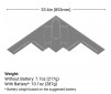 Micro B-2 Spirit of America Twin 30mm EDF BNF Basic