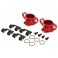 Front Hub Set Fazer FZ02 (2) HD - Alu CNC