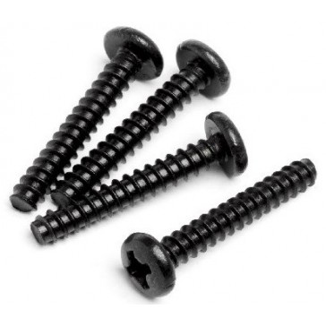 Round Head Screw M3x18 (4Pcs)