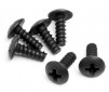 Round Head Screw M3x8mm (6Pcs)