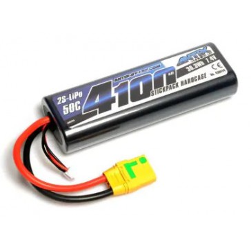 ANTIX 4100 - 7.4V - 50C LiPo Car Stickpack Hardcase - XT90 Plug