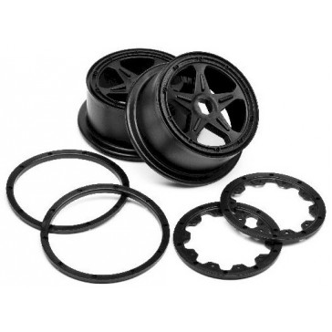 BLACKOUT XB WHEEL SET (REAR) PR