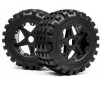 BLACKOUT XB MOUNTED WHEEL AND TYRE SET (REAR) PR