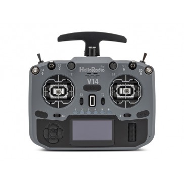 V14 MAX R9 OLED 2,4GHz ELRS LBT Radio (Multimode - M2) - Black/Grey