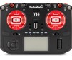 V14 MAX OLED 2,4GHz ELRS LBT Radio (Multimode - M2) - Black/Red