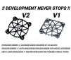 Aluminium safety mesh V2 for 40mm fan - black