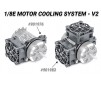 Aluminium Fan Mount V2 - 42mm Motor Diameter - up to 2x 40mm Fans