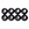 Nuts (8pcs) for V16 switches  - black