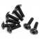 DOMED HEAD DISC SCREW M3X10 (8 )