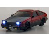 First Mini-Z 1:28 Toyota Sprinter Trueno AE86 RD/BK