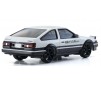 First Mini-Z 1:28 Initial-D Sprinter Trueno AE86 WH/BK Carbon
