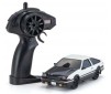 First Mini-Z 1:28 Initial-D Sprinter Trueno AE86 WH/BK Carbon