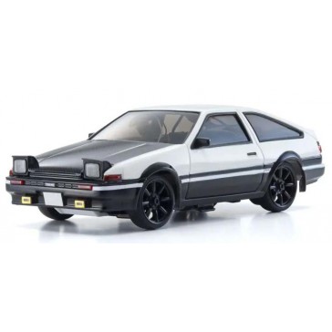 First Mini-Z 1:28 Initial-D Sprinter Trueno AE86 WH/BK Carbon