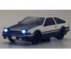 First Mini-Z 1:28 Initial-D Sprinter Trueno AE86 WH/BK Carbon