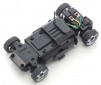 First Mini-Z 1:28 Initial-D Toyota Sprinter Trueno AE86 WH/BK