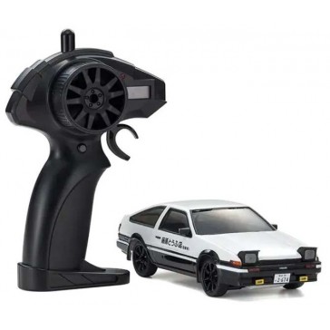First Mini-Z 1:28 Initial-D Toyota Sprinter Trueno AE86 WH/BK
