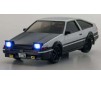 First Mini-Z 1:28 Toyota Sprinter Trueno AE86 WH/BK