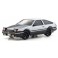 First Mini-Z 1:28 Toyota Sprinter Trueno AE86 WH/BK