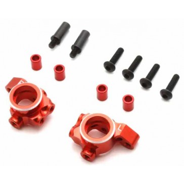 Porte-fusees avant HD Fazer FZD2 (2) Alu