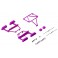 Desert Truck Body Roll Cage Set Purple: GROM