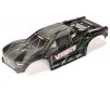 1/10 Painted Decaled Trimmed Body Set with Hidden Body Mount Green/Bl