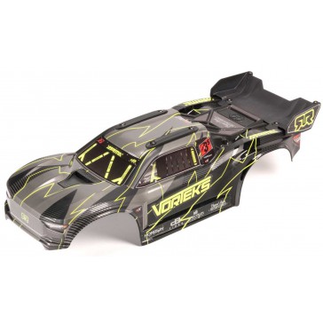 1/10 Painted Decaled Trimmed Body Set with Hidden Body Mount Yellow/B