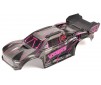 1/10 Painted Decaled Trimmed Body Set with Hidden Body Mount Pink/Bla