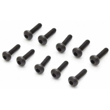 Hex Button Screws M2x8mm (10)