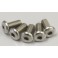 Hex Button Screws Titanium M2.6x6mm (5)