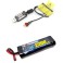 COMBO Chargeur USB 1.0A - Batterie 7.2V 2200 (72203D+PP2-2200D) Deans