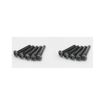 Vis Metal M4x20mm Tete Bombee (10)