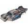 1/10 Painted Decaled Trimmed Body Set with Hidden Body Mount Blue/Bla