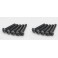 Vis Metal M4x15mm Tete Bombee (10)