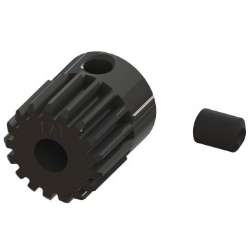 Pinion Gear 17T MOD 0.5 CNC 3.2mm Bore