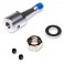Rotor Motor Shaft with Nut: 80mm EDF