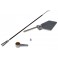 Water Rudder with Pushrod Silver 39.5 Floats