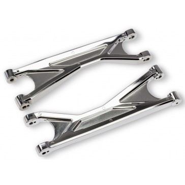 Suspension arms, chrome, upper (left or right, front or rear), heavy