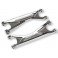 Suspension arms, chrome, upper (left or right, front or rear), heavy