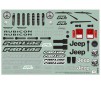 1/10 Jeep Wrangler Unlimited Rubicon Clr Body 12.8 WB TRX-4