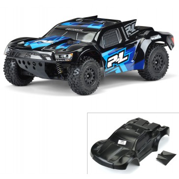 1/10 Pre-Cut Flo-Tek Fusion Tough-Color Black Body: Short Course