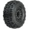 1/10 Trencher X Front/Rear 2.2/3.0 SC Mounted 12mm Black Raid (2)