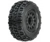 1/10 Trencher X Front/Rear 2.2/3.0 SC Mounted 12mm Black Raid (2)
