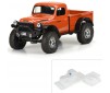 1/10 1946 Dodge Power Wagon Clear Body 12.3 (313mm) WB Crawlers