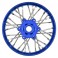 1/4 Pro-Spec Aluminum V2 Bead Front Wheel Blue/Blue (1): Promoto-SM
