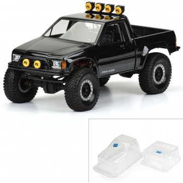1/10 1985 Toyota HiLux SR5 Clear Body 12.3 (313mm) Wheelbase Crwlrs