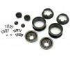 1/6 Black Rhino Armory Alum 2.9 Dual Offset SCX6 Wheels (2) Gunmetal