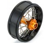 1/4 Pro-Spec Aluminum V2 Bead Rear Wheel Black/Gold (1): Promoto-SM