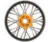 1/4 Pro-Spec Aluminum V2 Bead Rear Wheel Black/Gold (1): Promoto-SM