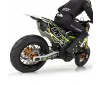 1/4 Pro-Spec Aluminum V2 Bead Rear Wheel Black/Gold (1): Promoto-SM